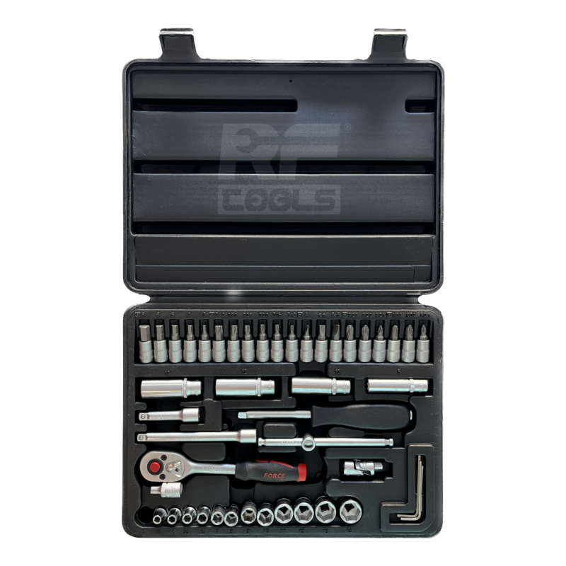 Juego de dados 1/4″ 46PC 2461-5 – RF TOOLS
