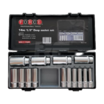 Juego de dados Largos 1/2" 10-32mm 14PC 4143